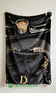 Dior Throw Blankets